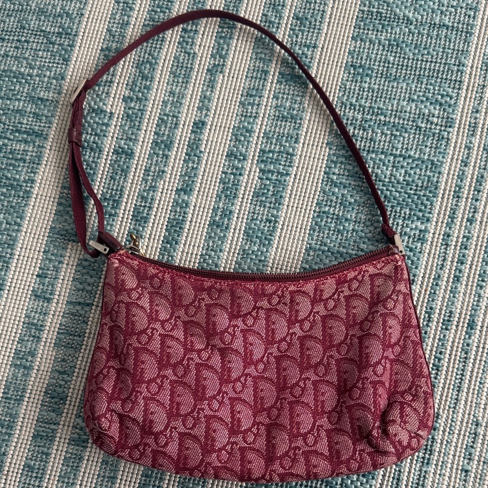 Pink Dior Shoulder Bag